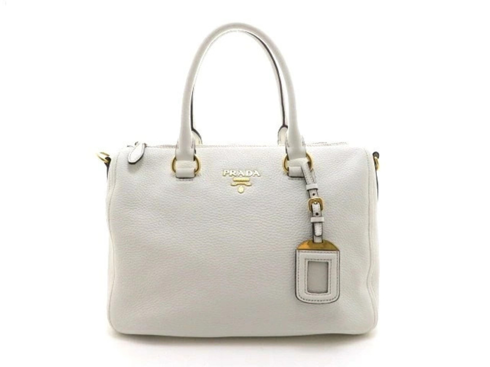 Prada shoulder bag Vitello Daino White
